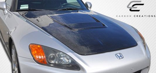 00-09 Honda S2K Carbon Fiber A-Sport carbon fiber hood - 2 Piece