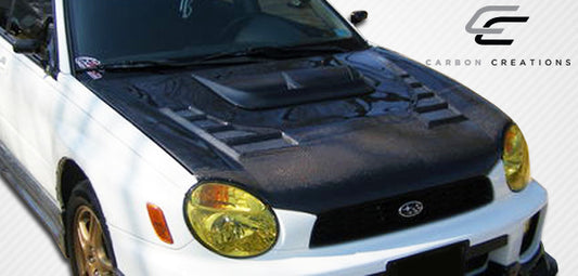 02-03 Subaru Impreza WRX STI Carbon Fiber C-1 carbon fiber hood
