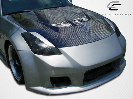 03-06 Nissan 350Z Z33 Carbon Fiber Evo carbon fiber hood
