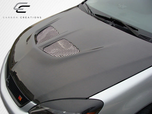 04-07 Mitsubishi Lancer Carbon Fiber Evo carbon fiber hood