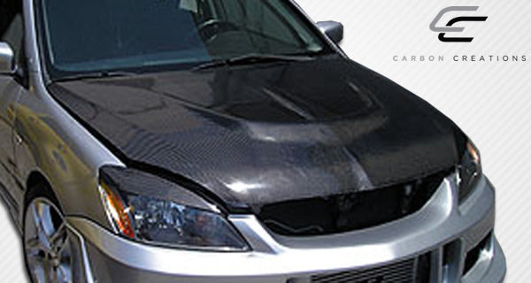 Carbon Fiber Hood for Mitsubishi Lancer