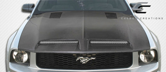 05-09 Ford Mustang Carbon Fiber GT500 carbon fiber hood