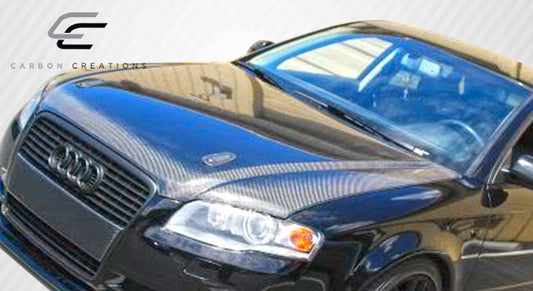 06-08 Audi A4 S4 B7 Carbon Fiber OEM type carbon fiber hood