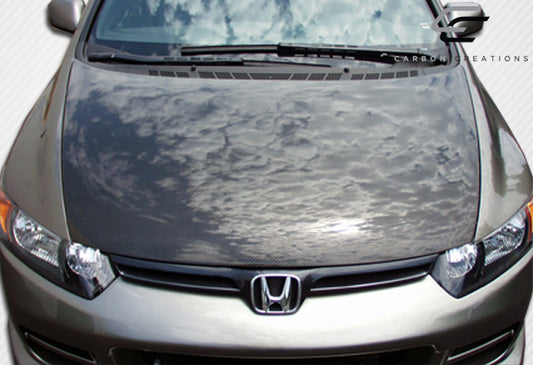 06-11 Honda Civic 4DR Carbon Fiber OEM type carbon fiber hood