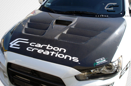08-17 Lancer/ EVO10 Carbon Fiber GT Concept carbon fiber hood