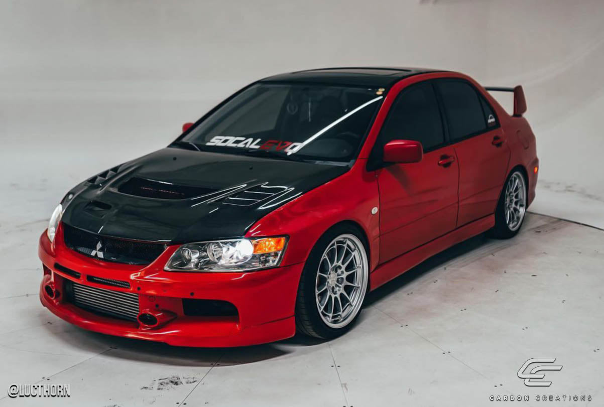 Carbon Fiber Hood for Mitsubishi Evolution