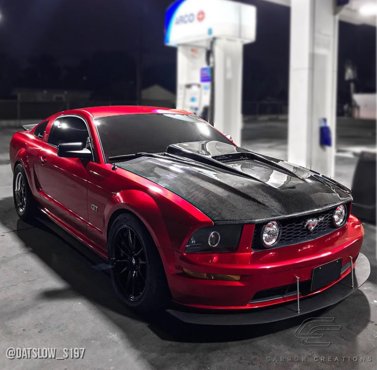 Carbon Fiber Hood for Ford Mustang