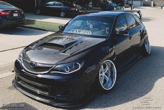 08-11 Impreza 08-14 WRX STI GT Concept CF carbon fiber hood