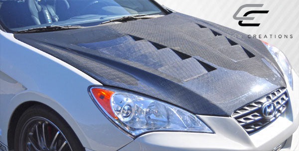 Carbon Fiber Hood for Hyundai Genesis