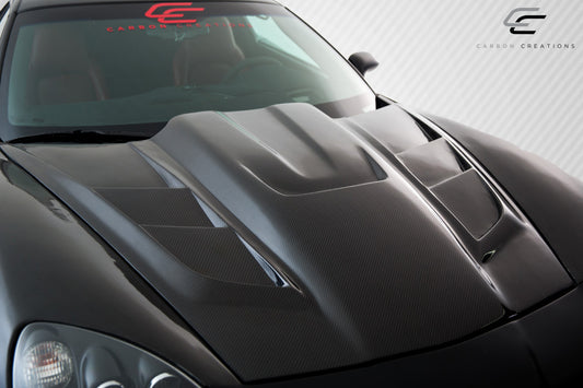 05-13 Chevry Corvette C6 CF Dritech ZR Edition 2 carbon fiber hood