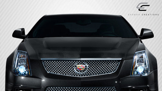 09-14 Cadillac CTS-V Carbon Fiber OEM type carbon fiber hood