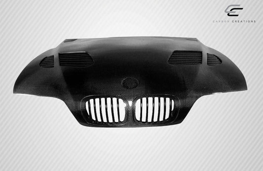 97-03 BMW 5 -Series E39 4DR Carbon Fiber GTR carbon fiber hood