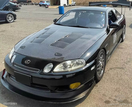 92-00 Lexus SC -Series SC300 SC400 CF TS-1 carbon fiber hood