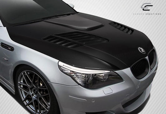 04-10 BMW 5 -Series E60 4DR Carbon Fiber GTR type carbon fiber hood