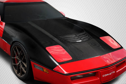 1985-96 Chevry Corvette C4 CF Stingray Z carbon fiber hood
