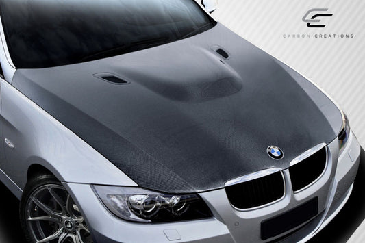 06-08 BMW 3 -Series E90 4DR CF DriTech M3 type carbon fiber hood