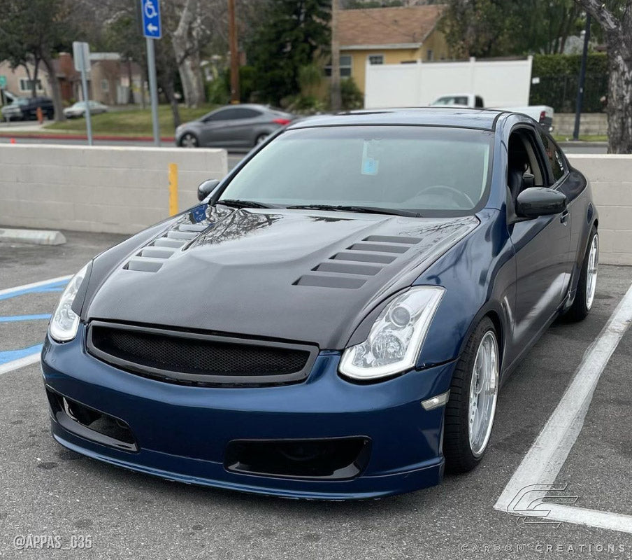 Carbon Fiber Hood for Infiniti G Coupe