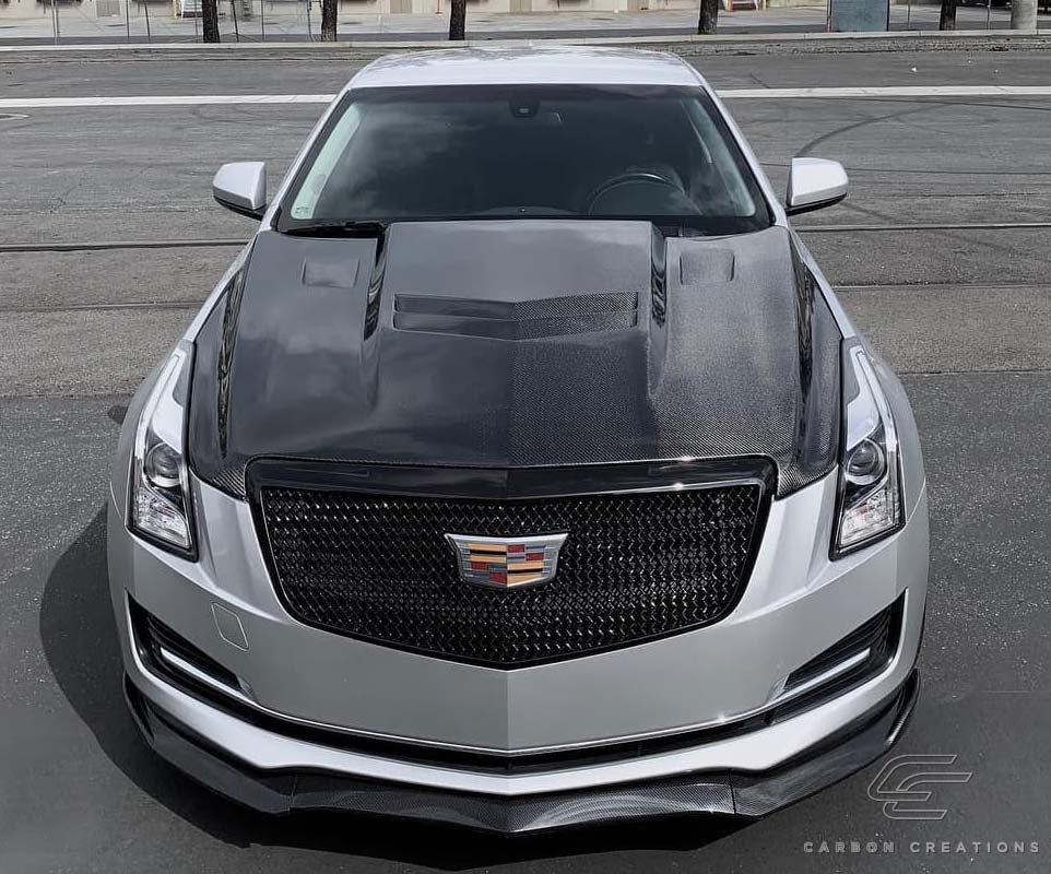 Carbon Fiber Hood for Cadillac ATS