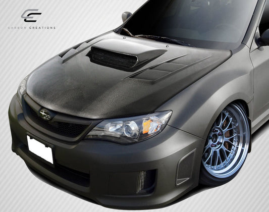 08-11 Subaru Impreza 08-14 WRX STI DriTech TS-1 carbon fiber hood