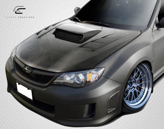 08-11 Subaru Impreza 08-14 WRX STI DriTech C-1 carbon fiber hood