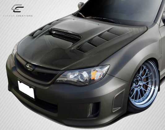 08-11 Subaru Impreza 08-14 WRX STI DriTech VR-S carbon fiber hood