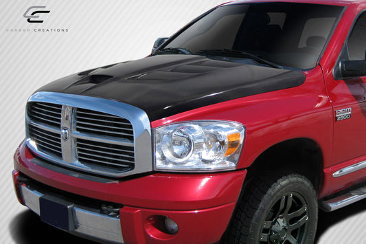 02-08 Dodge Ram Carbon Fiber DriTech Viper type carbon fiber hood