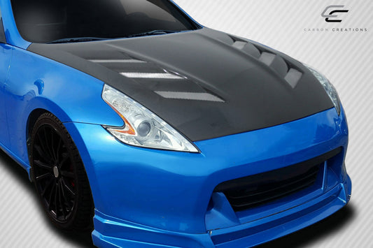 09-20 Nissan 370Z Z34 Carbon Fiber AM-S carbon fiber hood