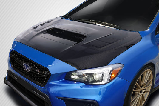 15-21 Subaru WRX Carbon Fiber C-1 carbon fiber hood