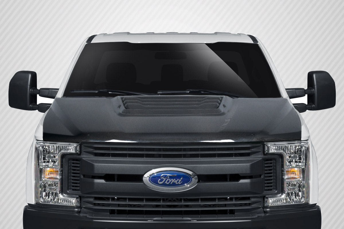 2017-2022 Ford Super Duty F250 F350 F450 Carbon Creations Raptor Look Hood