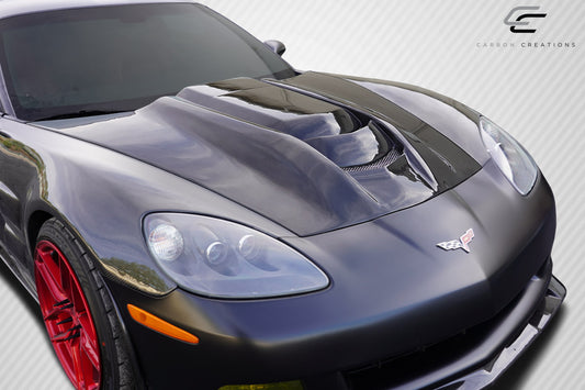 05-13 Chevry Corvette C6 Carbon Fiber ZR1 V2 carbon fiber hood