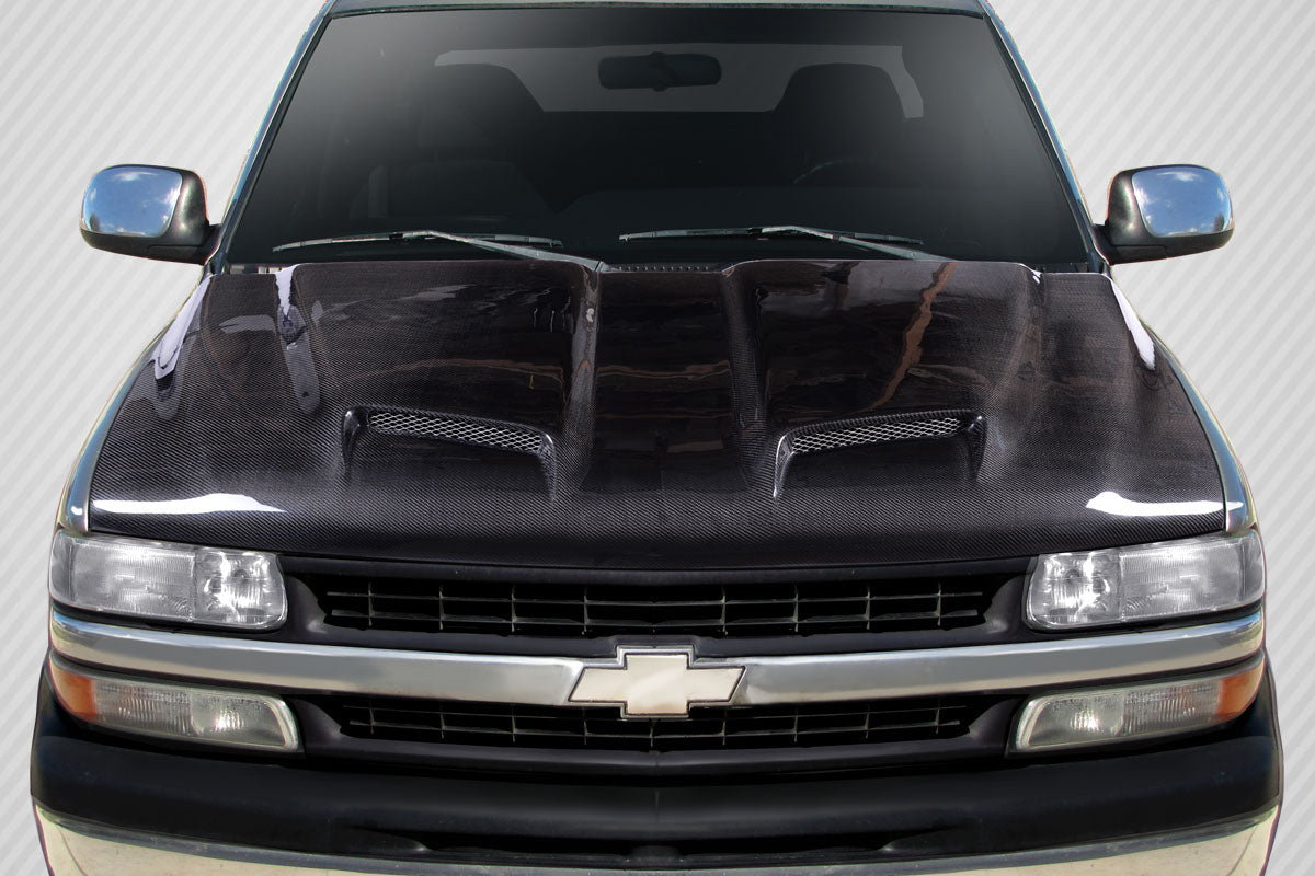 Carbon Fiber Hood for Chevrolet Silverado