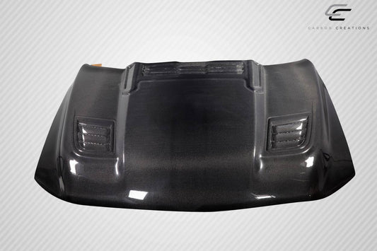 19-23 Dodge Ram Carbon Fiber Rebel Mopar type carbon fiber hood