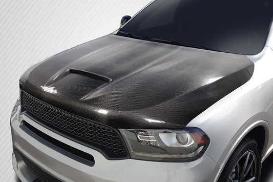 11-23 Dodge Durango Carbon Fiber SRT type carbon fiber hood