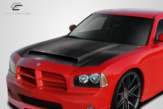 06-10 Dodge Charger Carbon Fiber Demon type carbon fiber hood