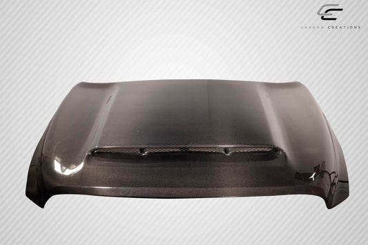 09-18 Dodge Ram 1500 Carbon Fiber Demon type carbon fiber hood