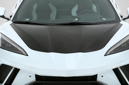 20-23 Chevry Corvette C8 Carbon Fiber OEM type carbon fiber hood