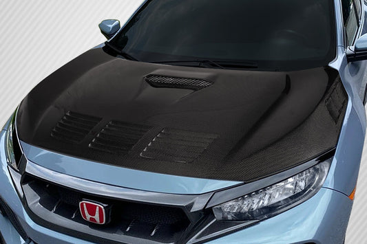 17-21 Honda Civic TypeR Carbon Fiber EVS carbon fiber hood