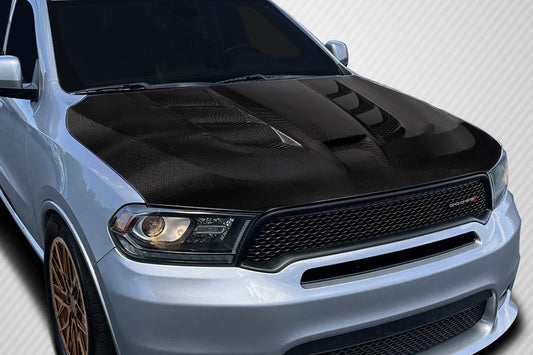 11-23 Dodge Durango Carbon Fiber Viper carbon fiber hood