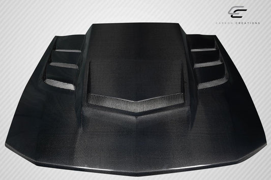 05-09 Ford Mustang Carbon Fiber Interceptor carbon fiber hood