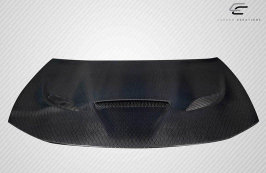 15-23 Dodge Charger Geo6ix Dritech Hellcat type carbon fiber hood