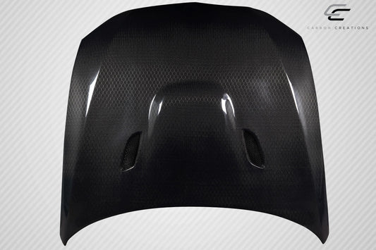 07-10 BMW 3 -Series E92 2dr E93 Geo6ix M3 type carbon fiber hood