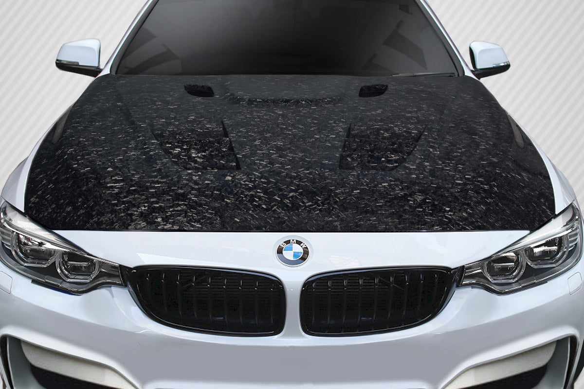 2012-2018 BMW 3 Series F30/ 2014-2020 4 Series F32 Carbon Creations AeroForge DriTech Eros Version 1 Hood