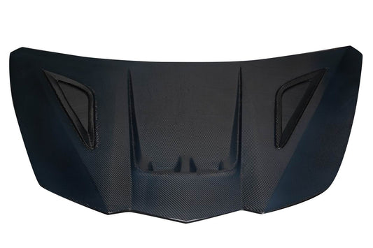 20-23 Chevry Corvette C8 CF Savannah carbon fiber hood - 3 Pieces