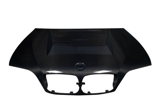 02-05 BMW 3 -Series E46 4DR Carbon Fiber D-1 carbon fiber hood