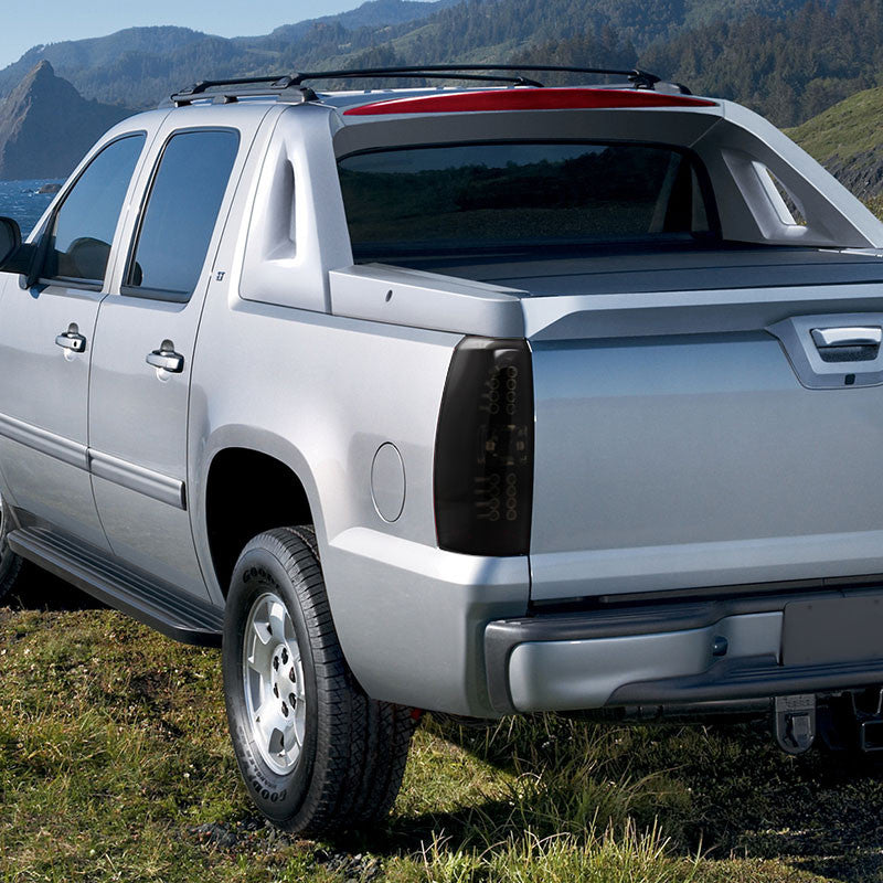 2007-12 Avalanche LED BlackSpec-D Tail Lights Smokedd Lens