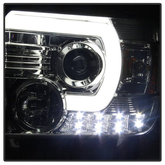 2015 GMC Sierra 1500 2500HD 3500 HD Projector headlights chrome.