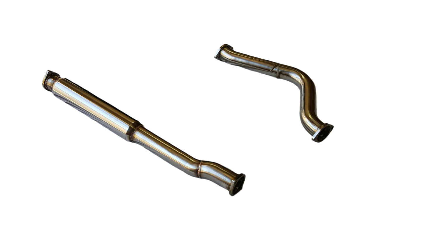 Tsudo WRX 15+ STI 12-21 FA20 quad burnt tip catback Exhaust 4DR