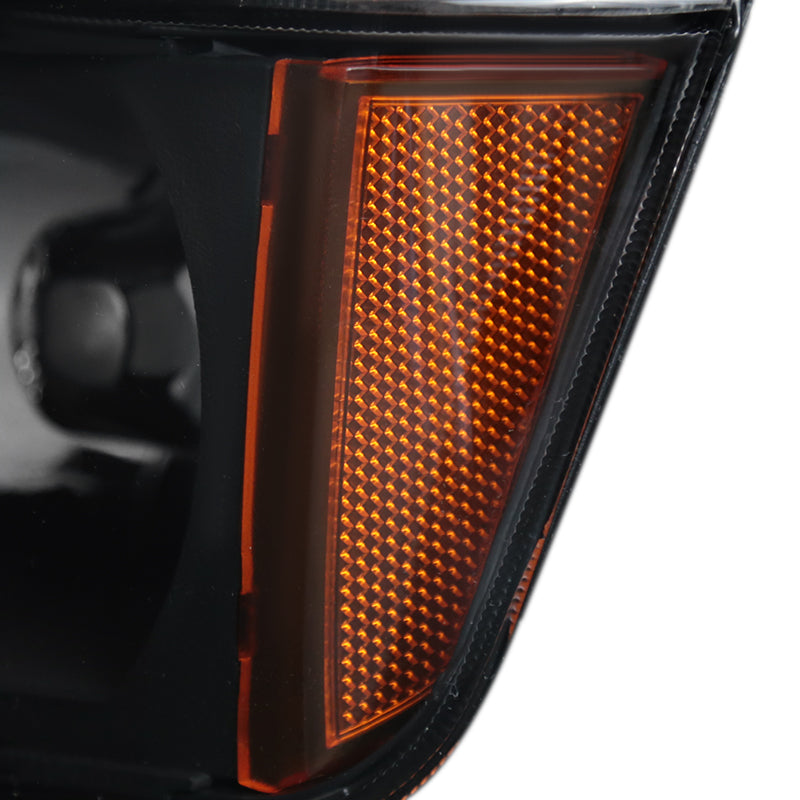 Spec-D 2002-2006 Chevrolet Avalanche 1500/2500 OE Style w/ Bumper Signal Lights Black Headlights