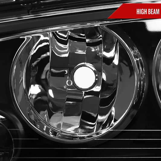 2007 Dodge Charger OE Spec-D black aftermarket headlights