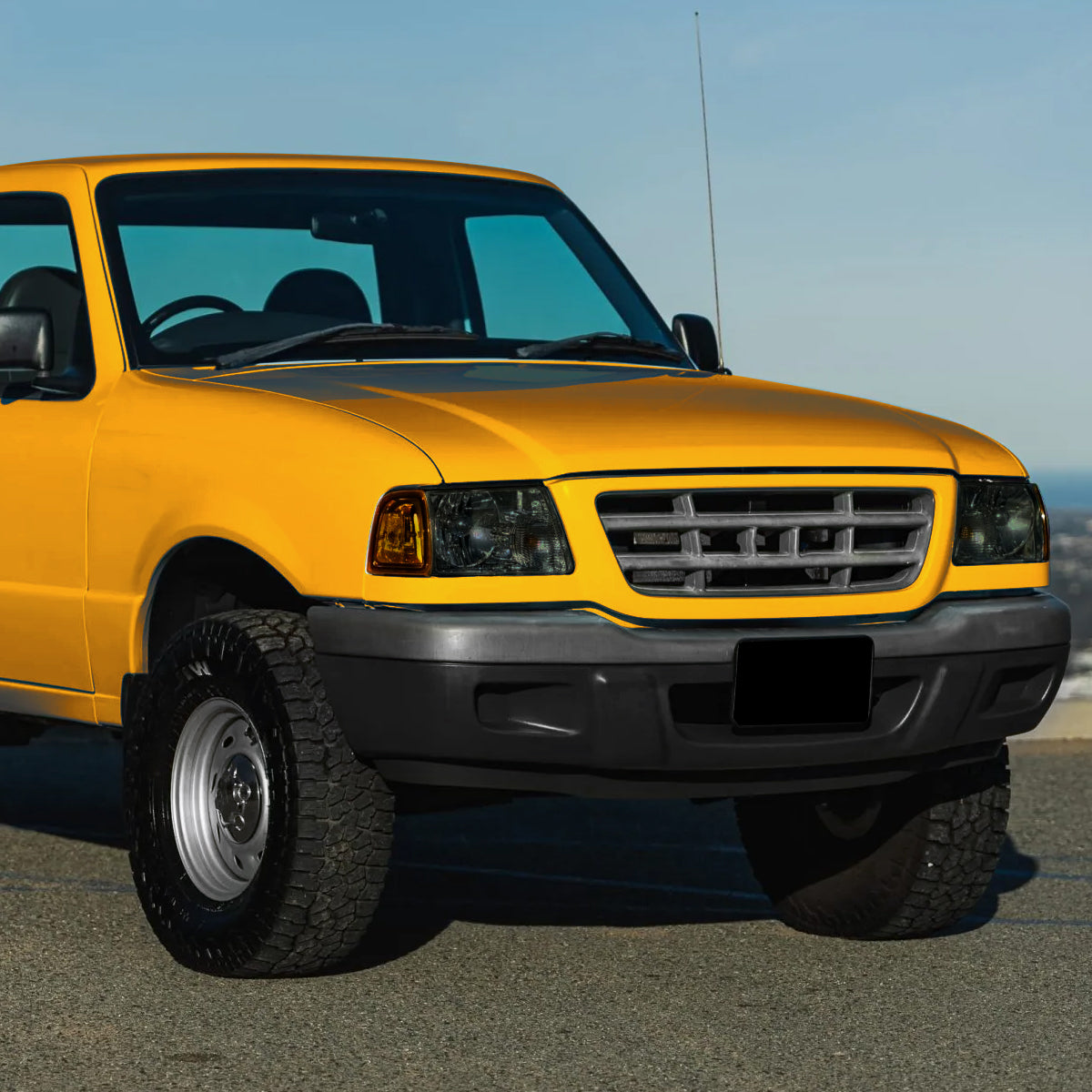 Spec-D 05 Ranger OE Amber Corner smoked headlights